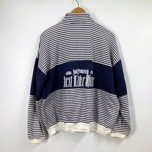 San Francisco Vintage 90s California Stripe Spellout Pullover Sweatshirt Size XL